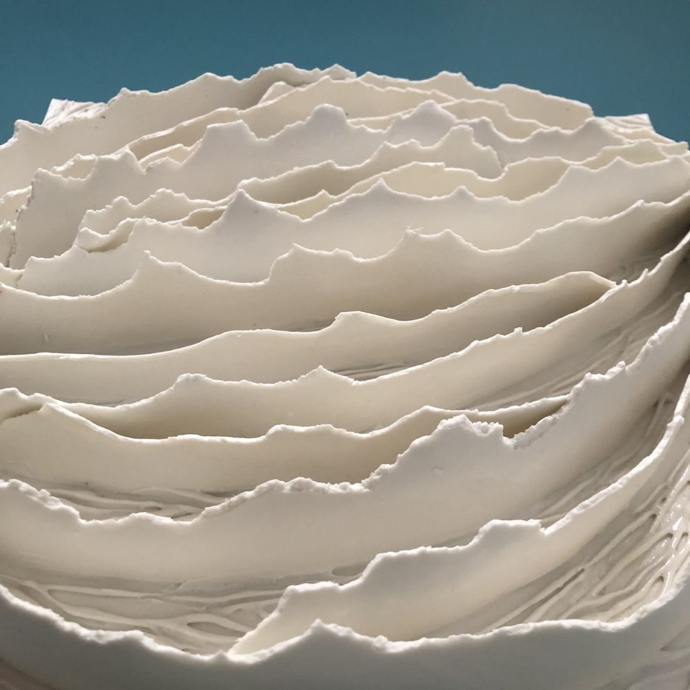 Tableaux - Tableaux porcelaine Collection Ecorce "Noisette" - GUENAELLE GRASSI