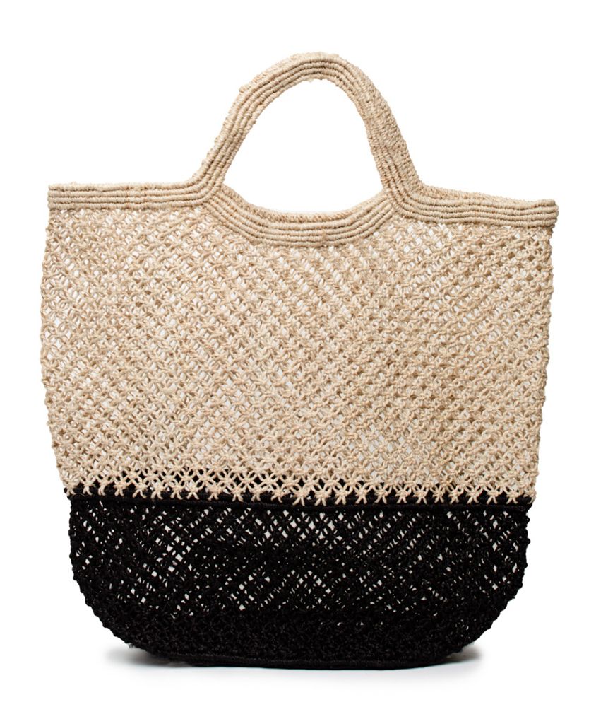 Sacs et cabas - Sac cabas en macramé de jute  - MAISON BENGAL