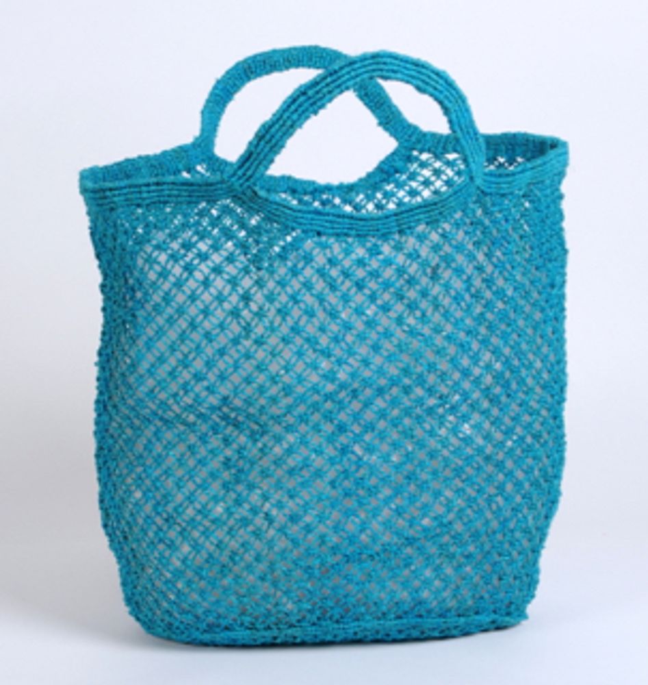 Sacs et cabas - Sac cabas en macramé de jute  - MAISON BENGAL