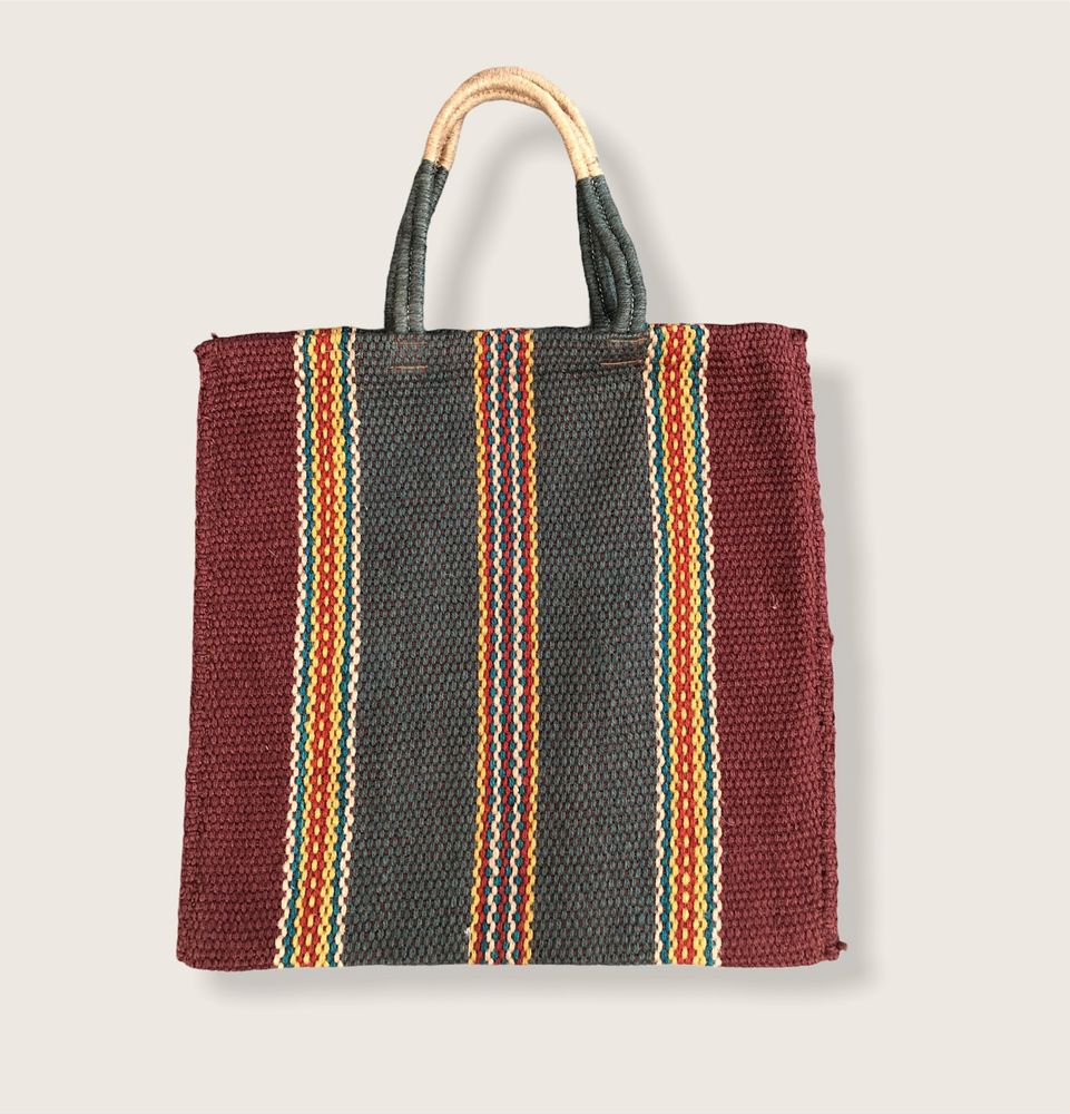 Sacs et cabas - SACS EN PORESH EN JUTE - MAISON BENGAL