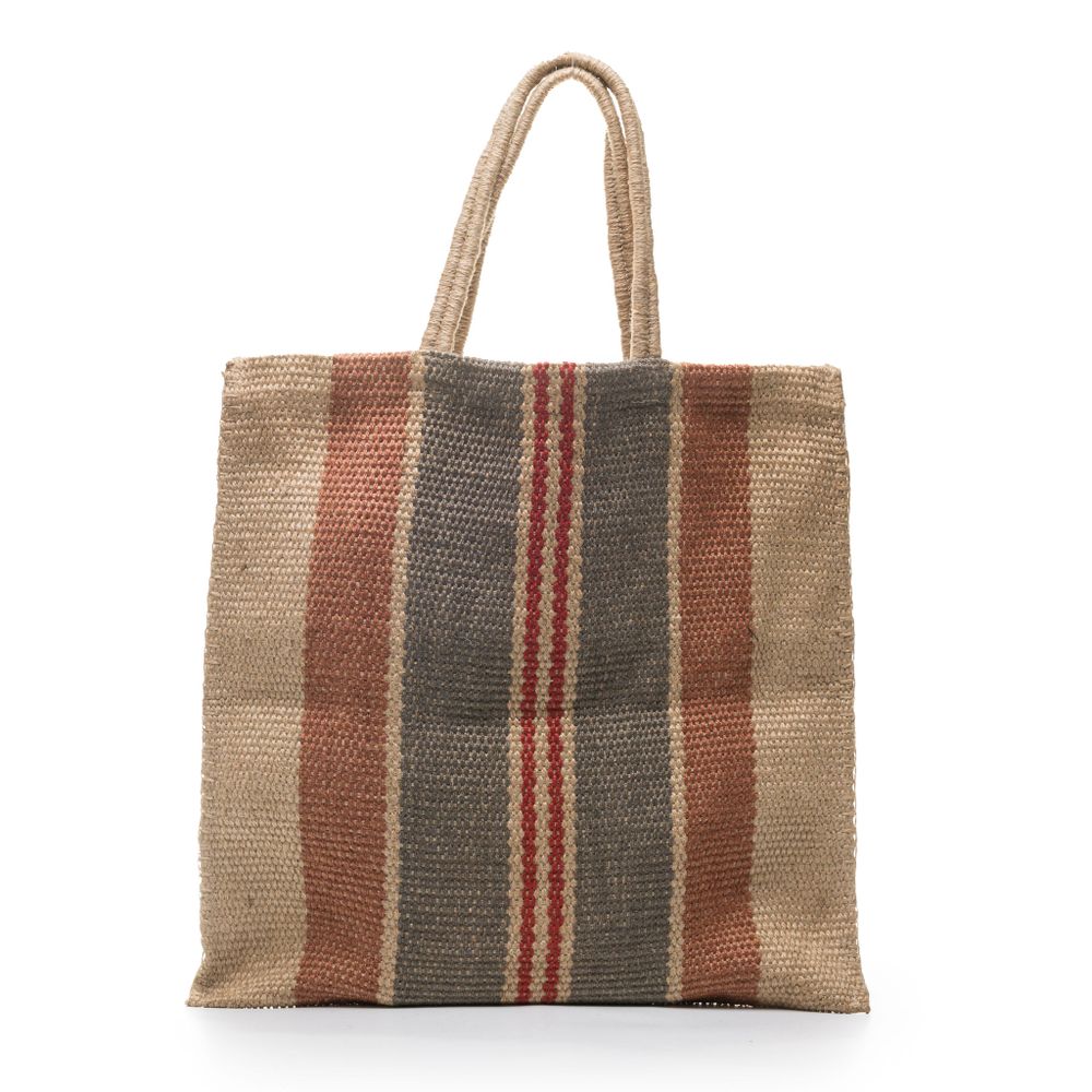 Sacs et cabas - SACS EN PORESH EN JUTE - MAISON BENGAL