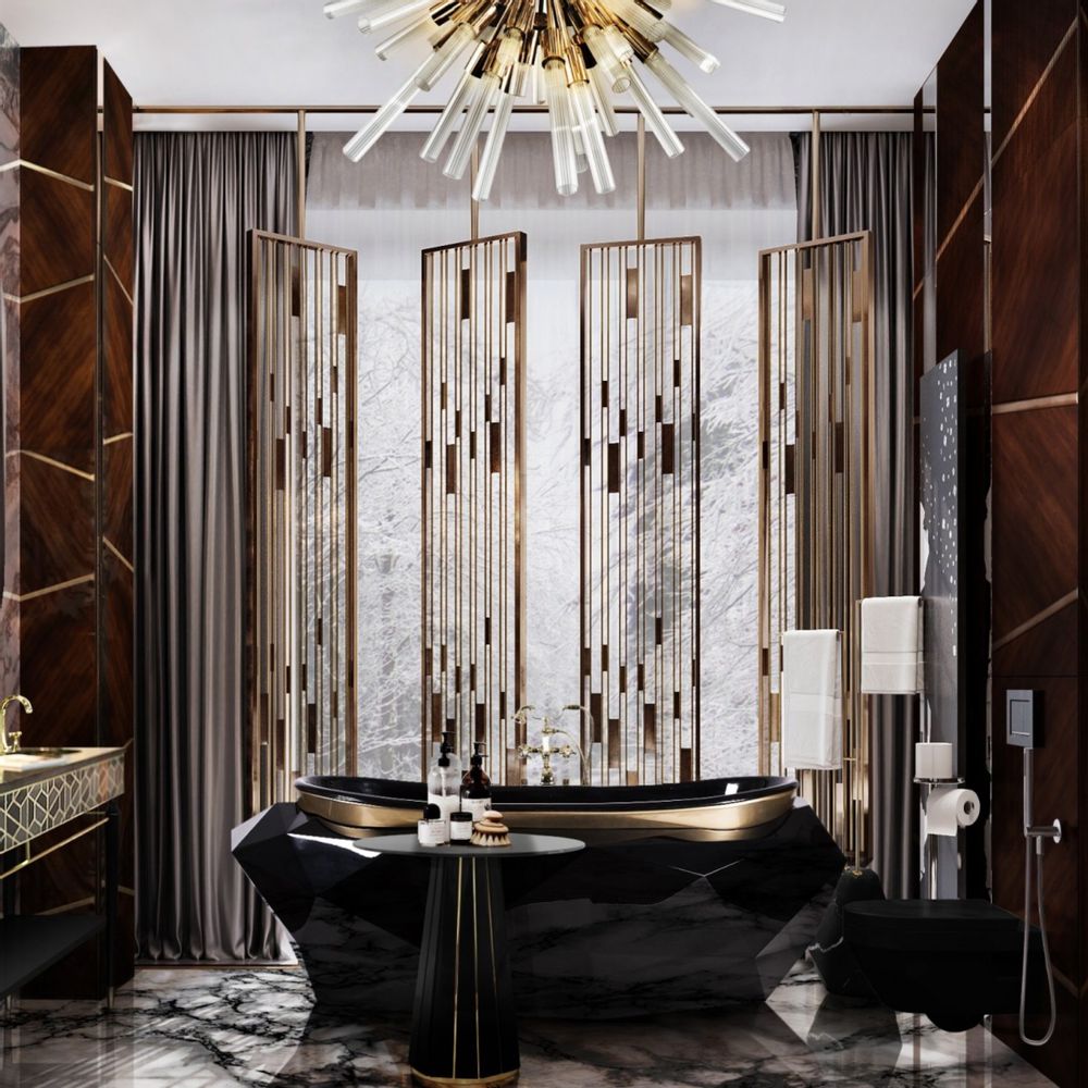 Hotel bedrooms - DIAMOND BATHTUB - MAISON VALENTINA