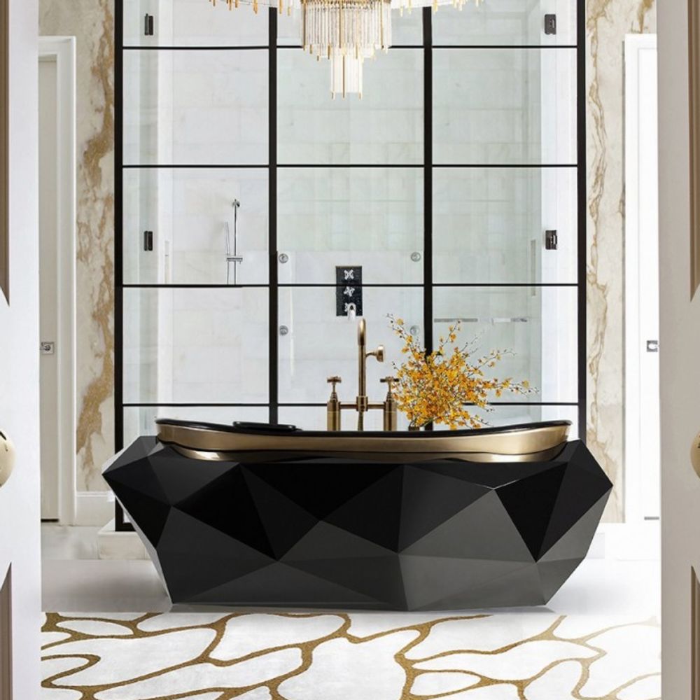 Hotel bedrooms - DIAMOND BATHTUB - MAISON VALENTINA