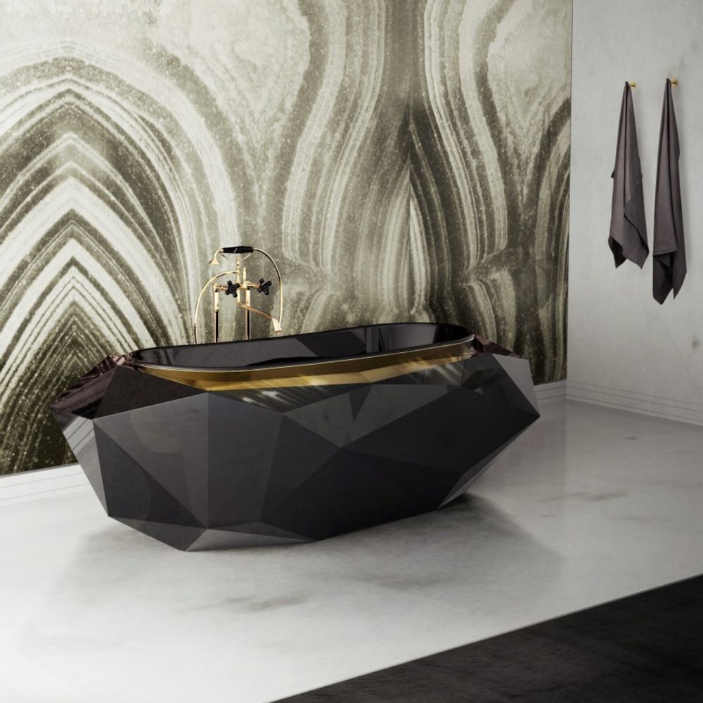 Hotel bedrooms - DIAMOND BATHTUB - MAISON VALENTINA