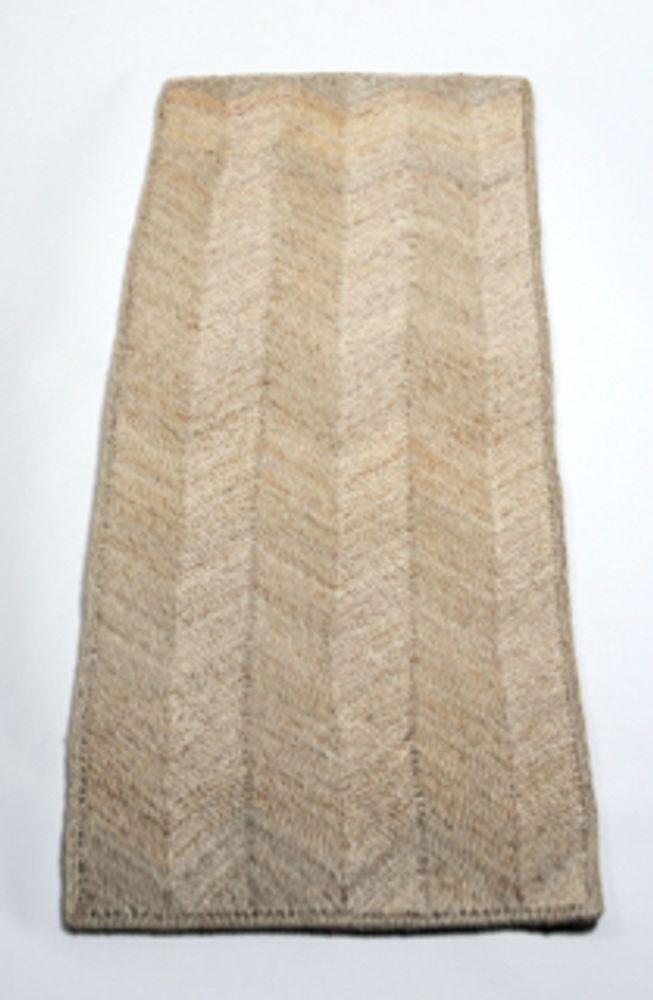 Rugs - Jute mat with chevron design - MAISON BENGAL