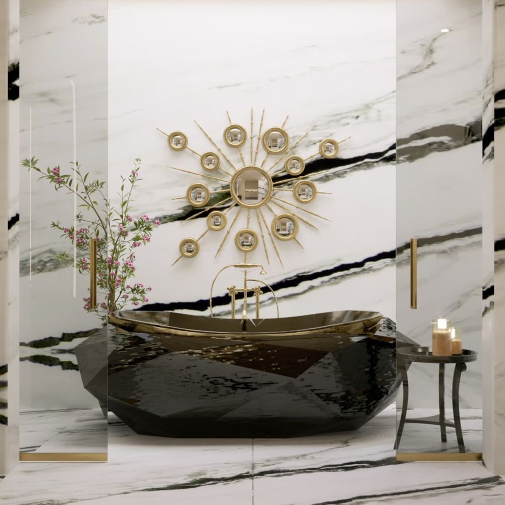 Hotel bedrooms - DIAMOND BATHTUB - MAISON VALENTINA