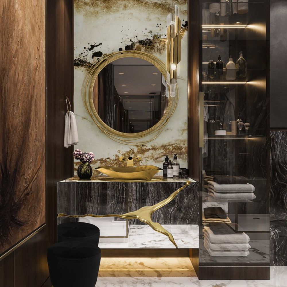 Hotel bedrooms - LAPIAZ SUSPENSION CABINET - MAISON VALENTINA