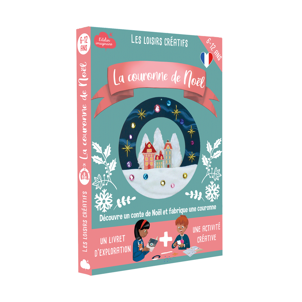 Other Christmas decorations - Creative and educational kit “Christmas wreath” DIY toys for children - L'ATELIER IMAGINAIRE