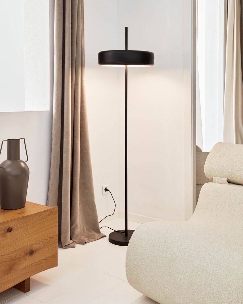 Assises pour bureau - Fauteuil Club tissu à bouclette blanc - KAVE HOME