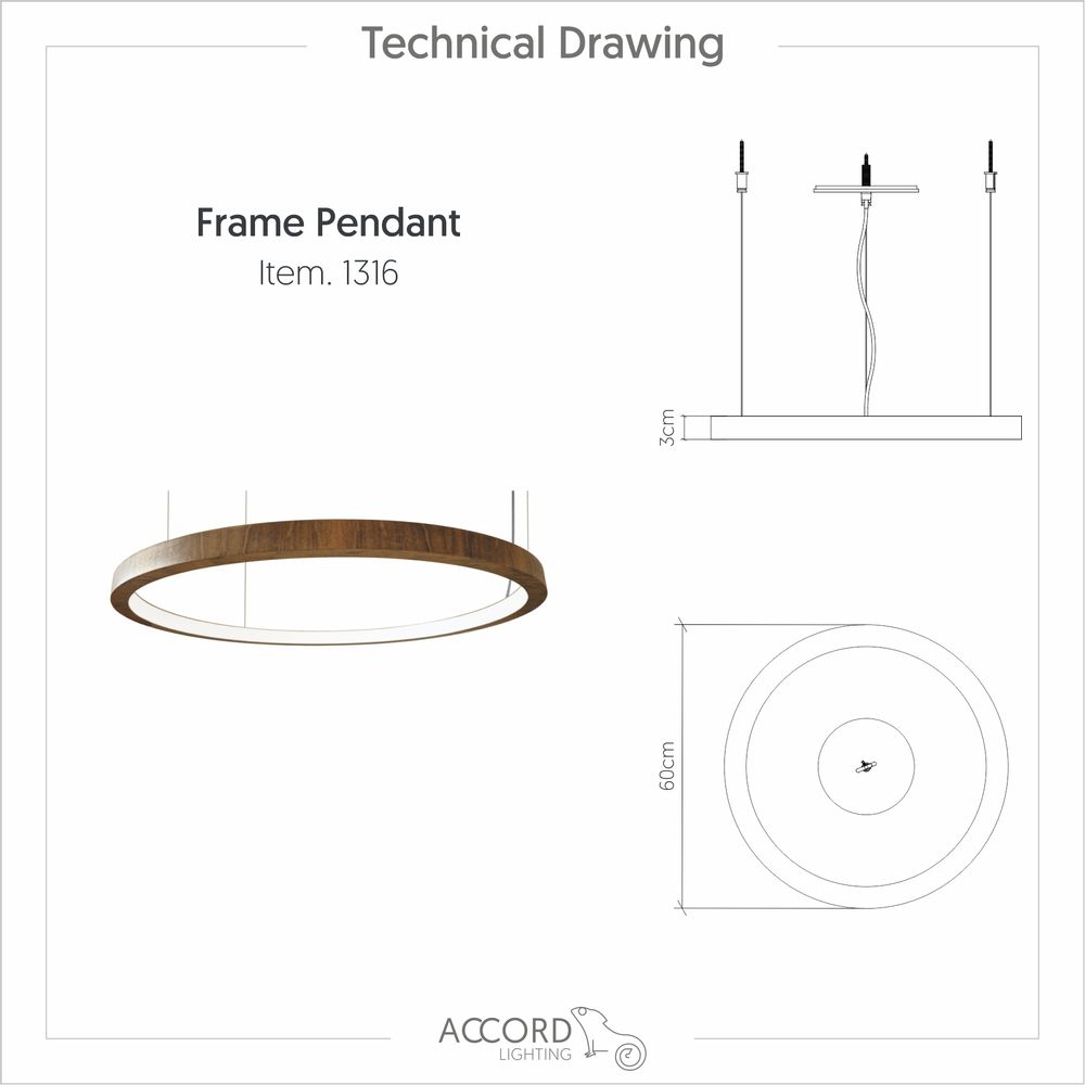 Suspensions - Collection de cadres. - ACCORD LIGHTING