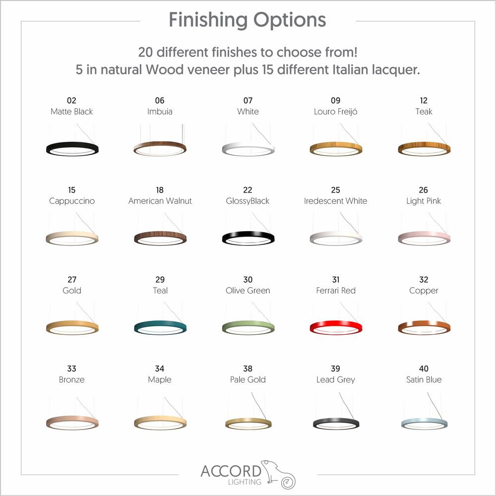 Suspensions - Collection de cadres. - ACCORD LIGHTING