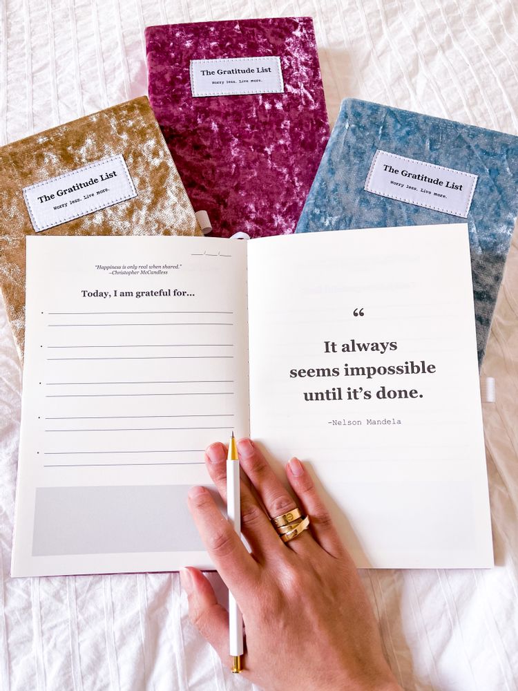 Decorative objects - Award-winning: The Gratitude List I Bestseller - THE GRATITUDE LIST