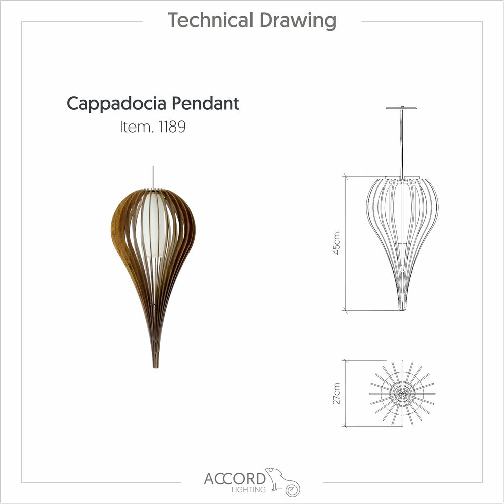 Hanging lights - Cappadocia Collection  - ACCORD LIGHTING