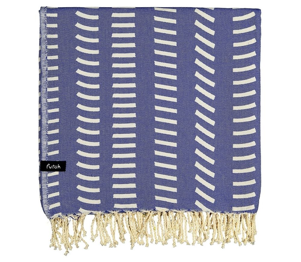 Homewear - Serviette XL Azurara Bleu - FUTAH BEACH TOWELS