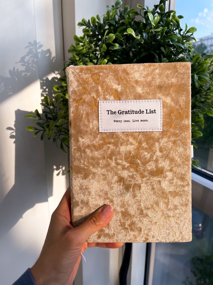 Design objects - AWARD WINNER: The Gratitude List 🎉 - THE GRATITUDE LIST