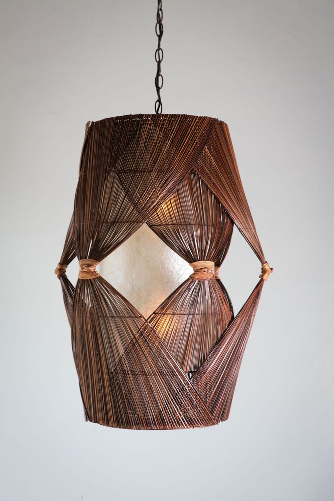 Decorative objects - HACIENDA CRAFTS Bugkos Pendant Lamp - DESIGN PHILIPPINES HOME