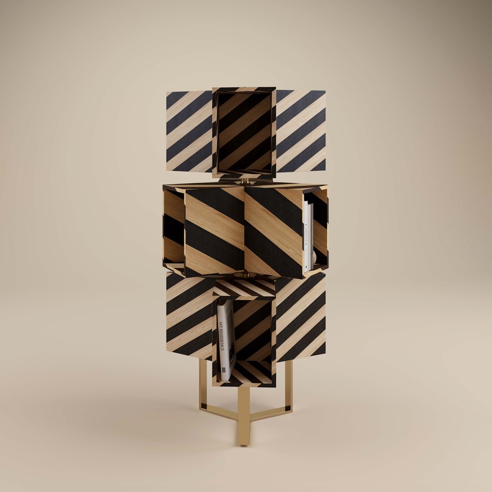 Bookshelves - Emel Cabinet bookcase - MALABAR