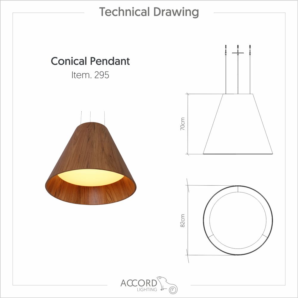 Hanging lights - Conical Collection - ACCORD LIGHTING