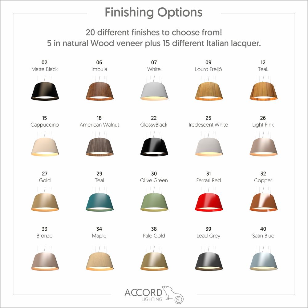 Hanging lights - Conical Collection - ACCORD LIGHTING