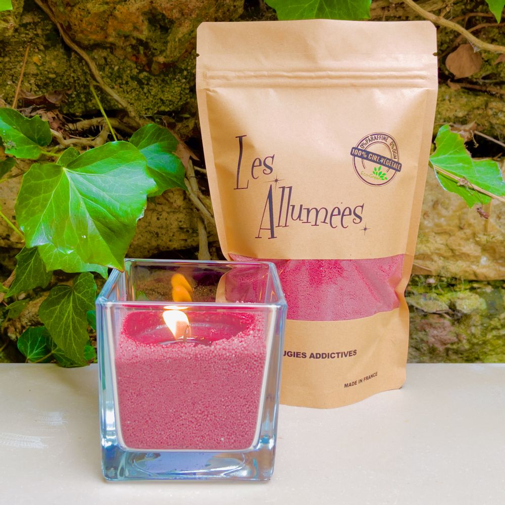 Candles - Candle sand - Eggplant Luxe - L'ATELIER DES CREATEURS