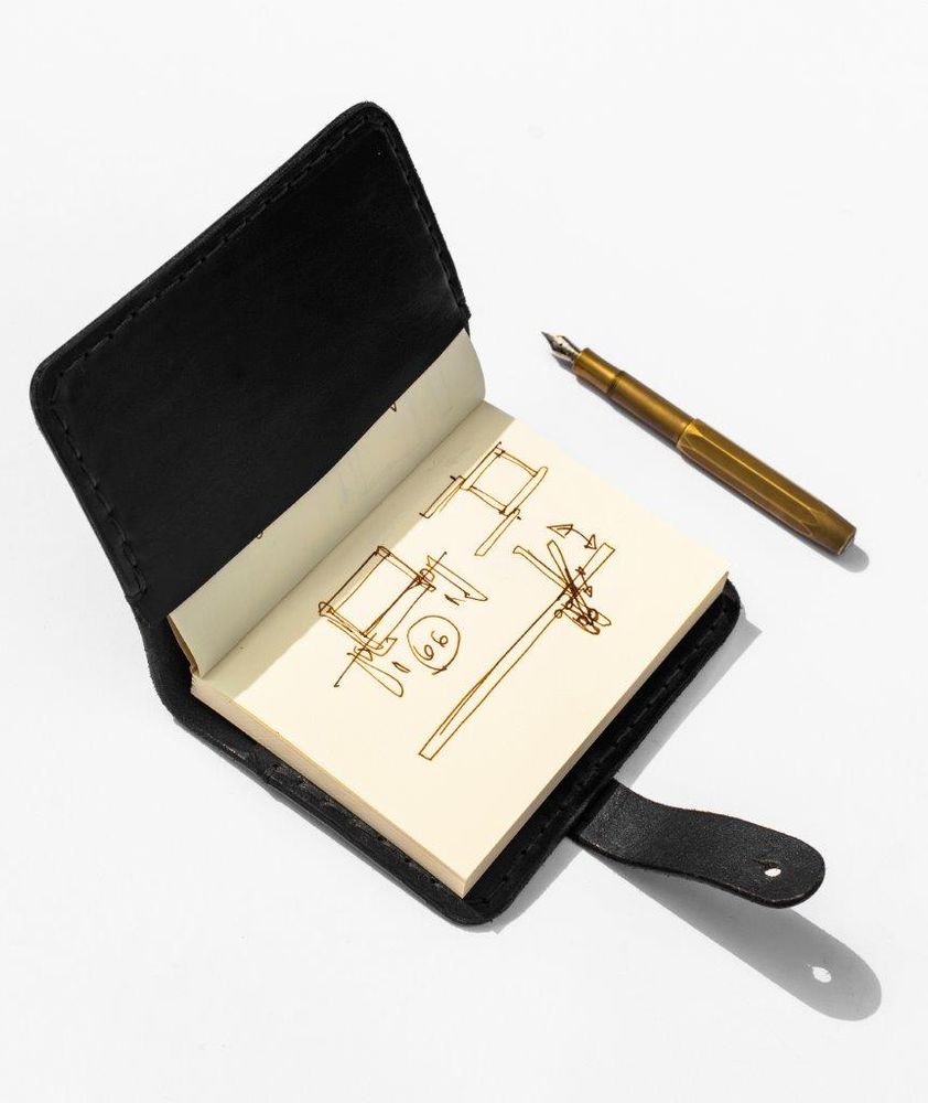 Petite maroquinerie - Leather Roadbook / LRDBK-B/O - 1% DESIGN