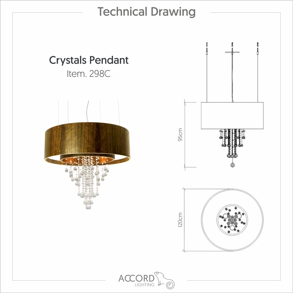 Hanging lights - Crystals Collection - ACCORD LIGHTING