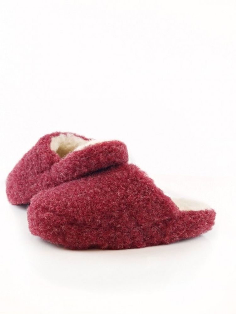 Chaussures - Pantoufles pure laine d'interieur  - SHEEP BY THE SEA