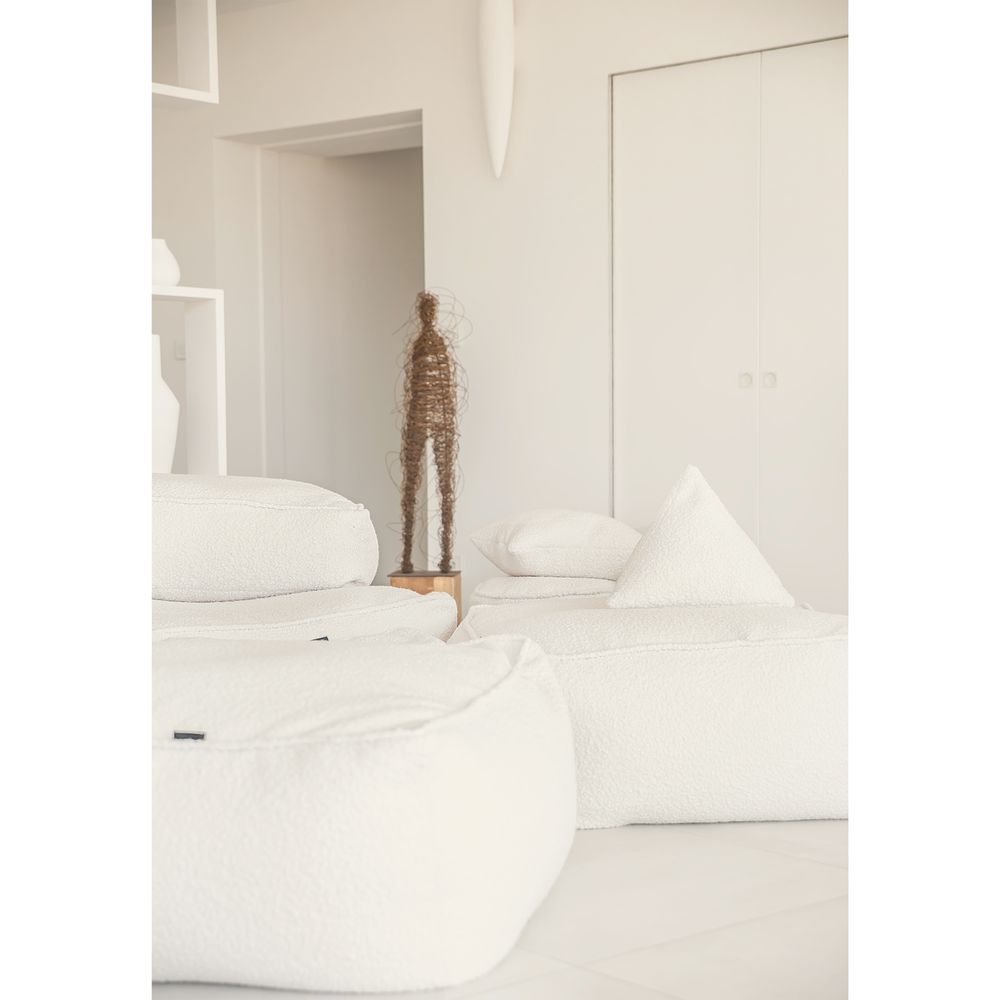 Coussins - Canapé modulable en tissu bouclette - MX HOME