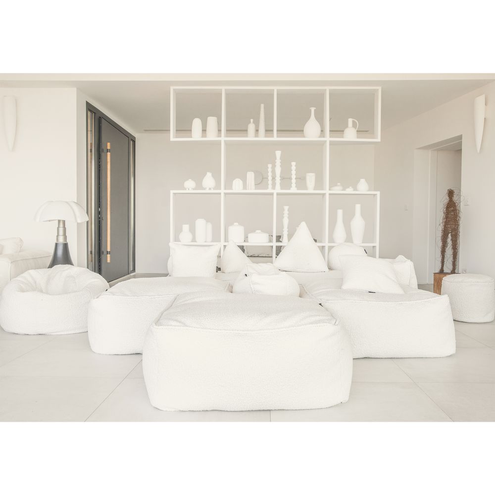 Coussins - Canapé modulable en tissu bouclette - MX HOME
