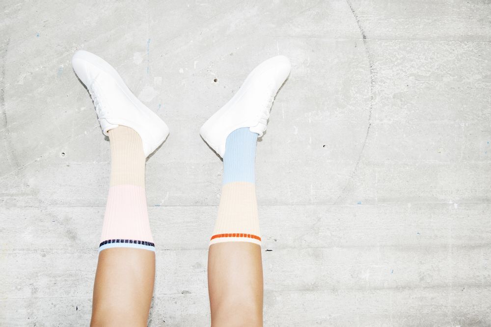 Socks - Bertha, single sock, mix & match - ZOKK'N - SINGLE SOCKS