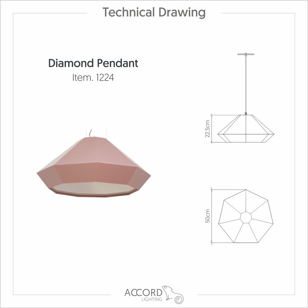 Hanging lights - Diamond Collection - ACCORD LIGHTING