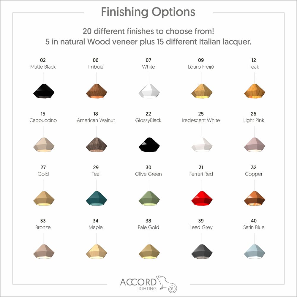Hanging lights - Diamond Collection - ACCORD LIGHTING