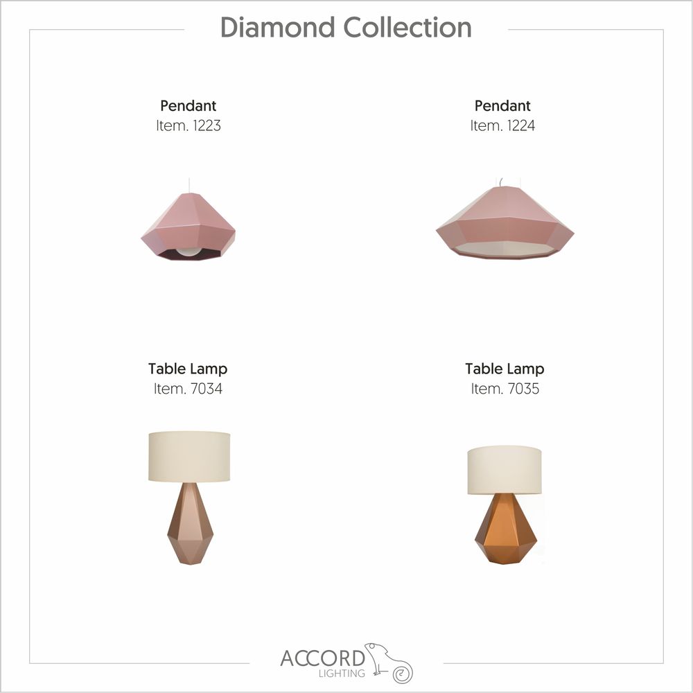 Hanging lights - Diamond Collection - ACCORD LIGHTING