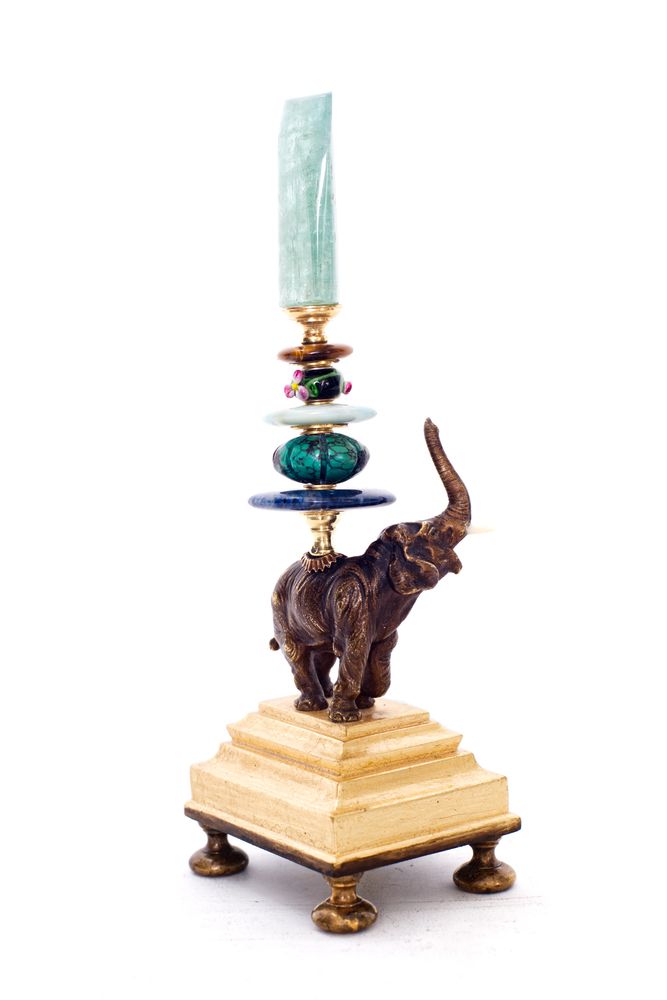 Unique pieces - Elephant with raised trunk - DUPONT BERLIN