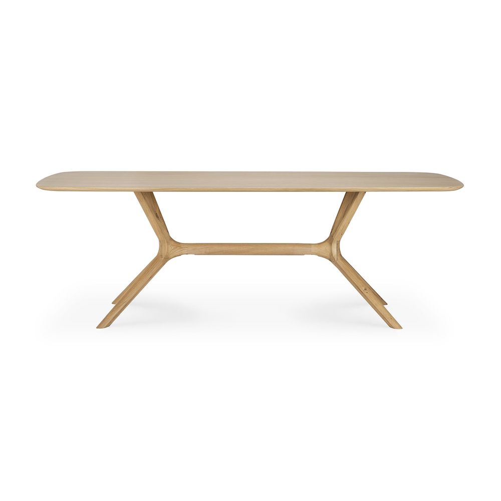 Dining Tables - Oak X dining table - ETHNICRAFT