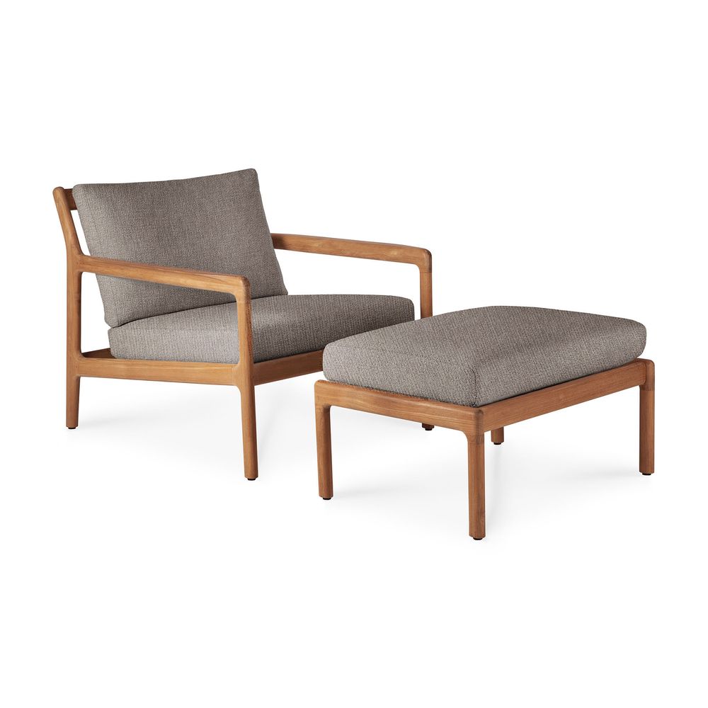 Coffee tables - Teak Jack outdoor footstool - ETHNICRAFT