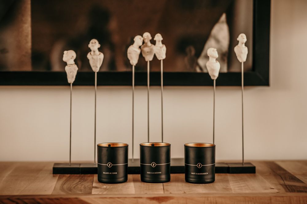 Customizable objects - Black edition collection - CÔTÉ BOUGIE MARRAKECH