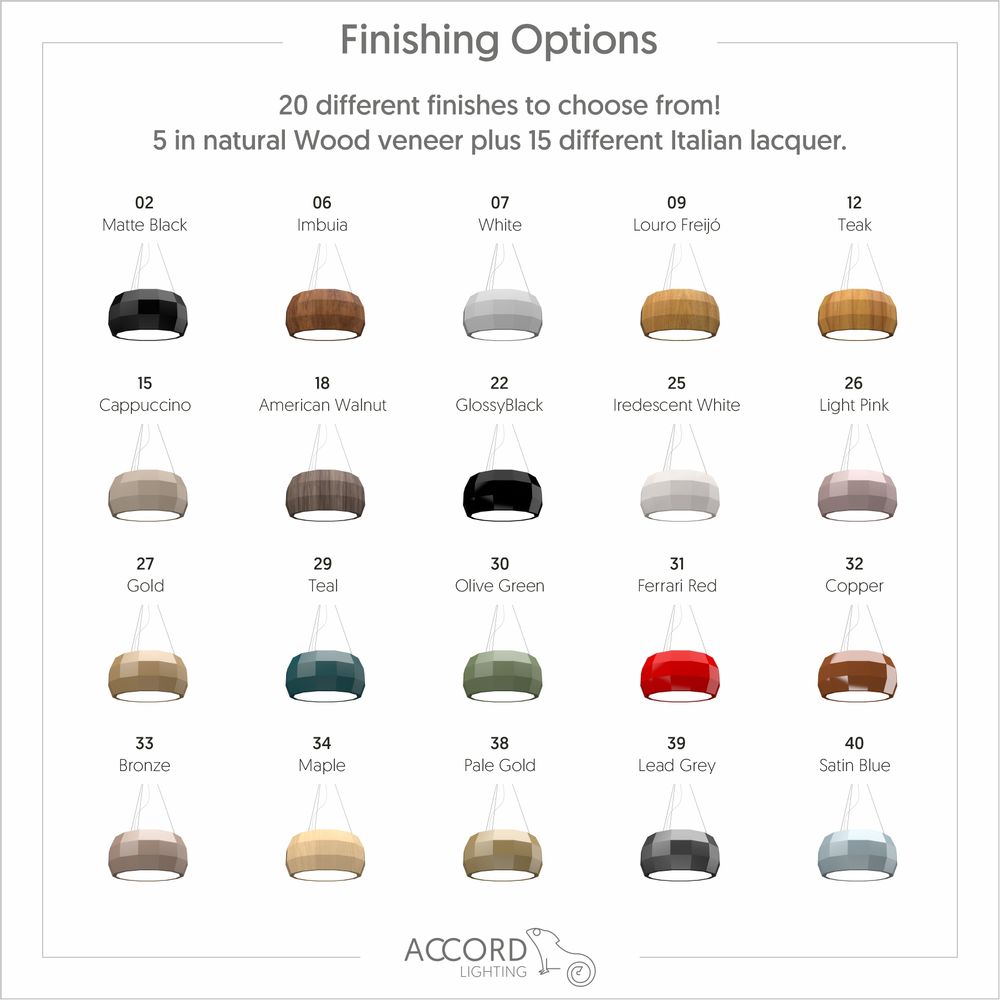 Suspensions - Collection à facettes - ACCORD LIGHTING