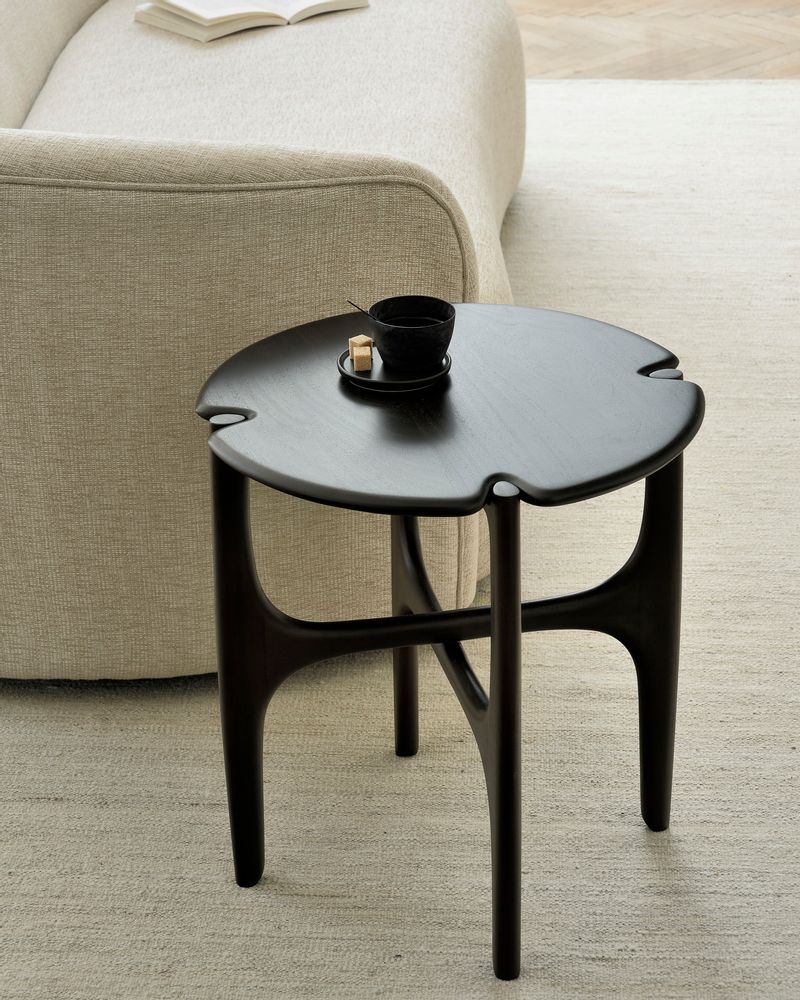 Tables basses - Table basse et d'appoint en acajou PI marron foncé - ETHNICRAFT