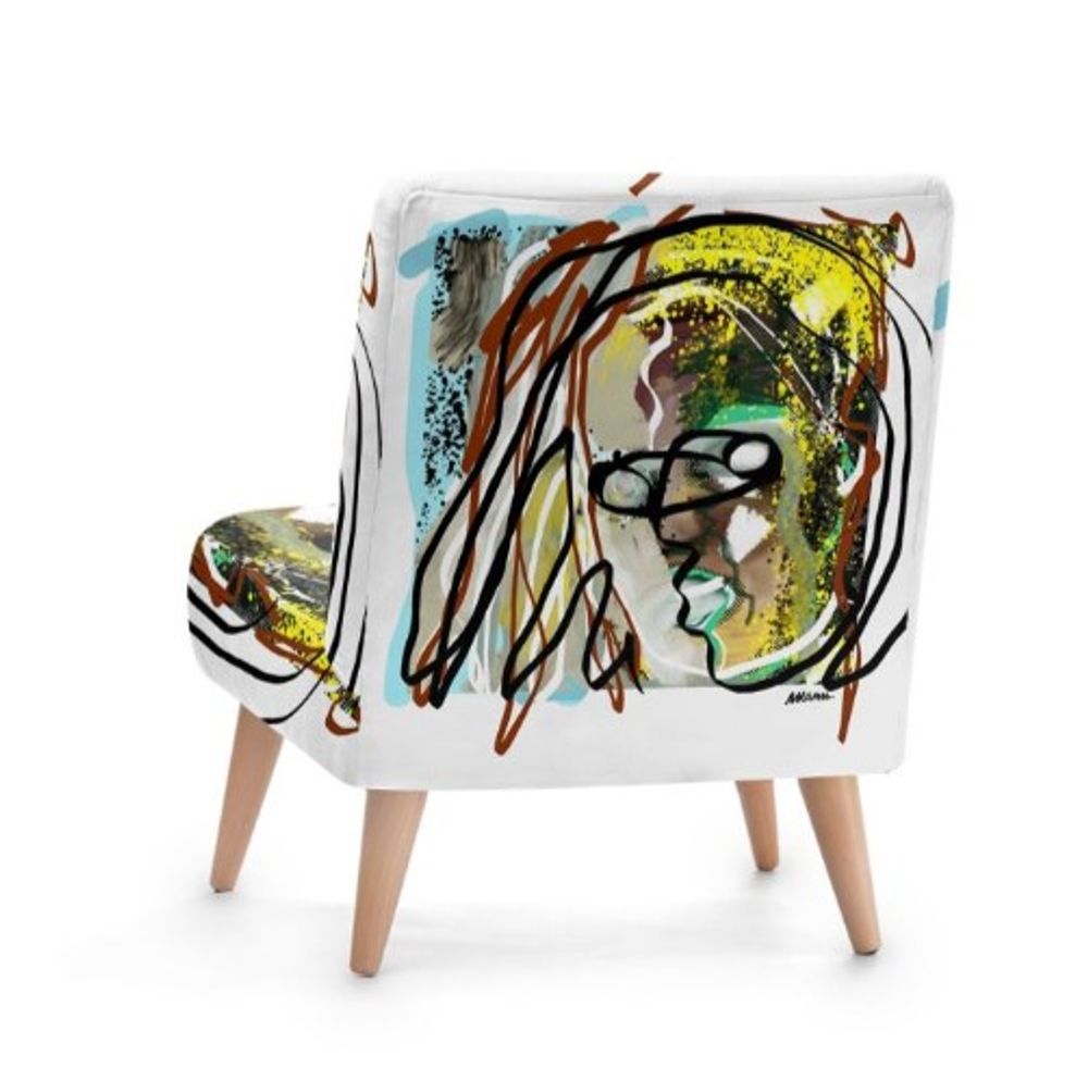 Office furniture and storage - ARTY ARMCHAIR several models possible - L'ATELIER D'ANGES HEUREUX