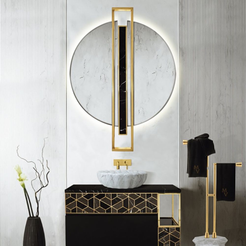Miroirs pour salle de bain - MIROIR BOUCLIER - MAISON VALENTINA