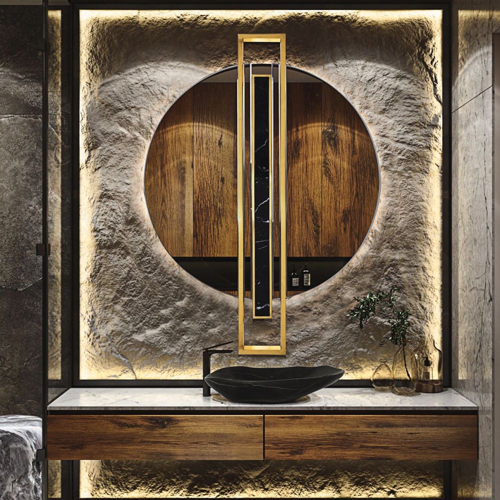 Lavabos - LAVABO EN MARBRE LAPIAZ - MAISON VALENTINA