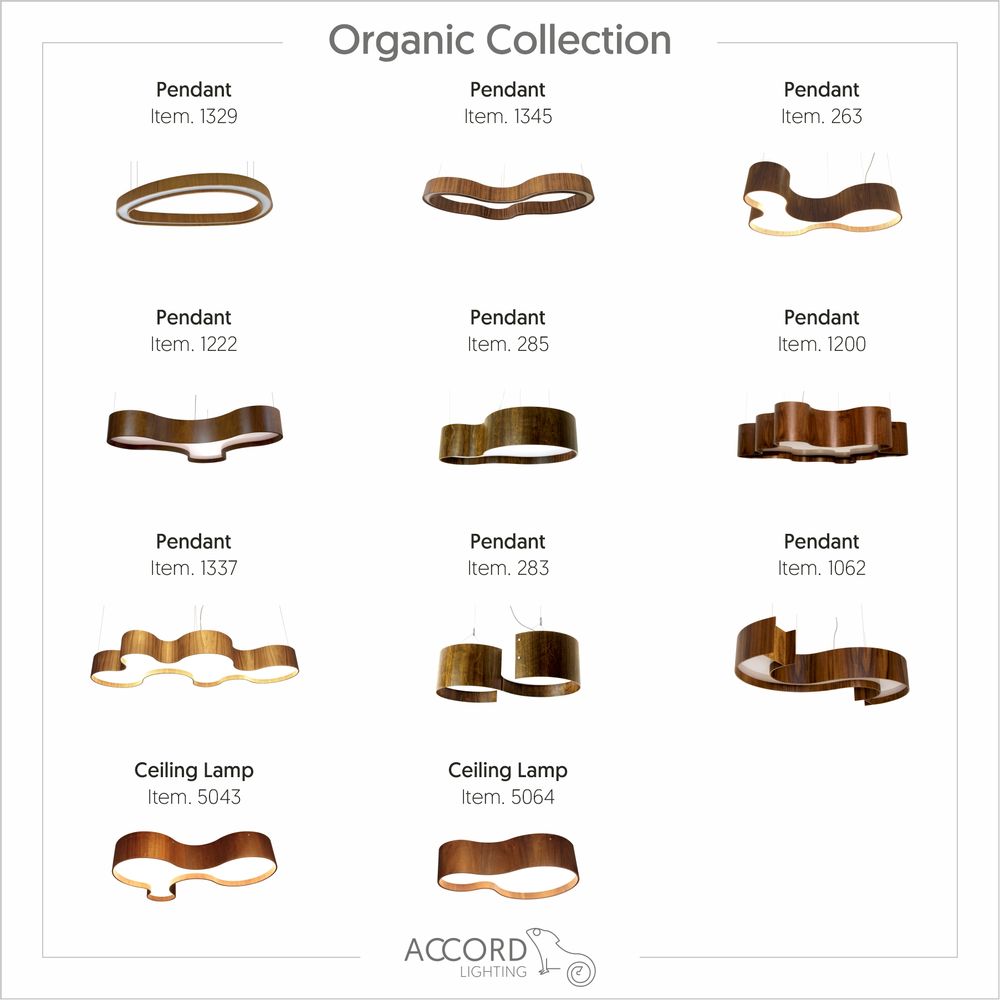 Hanging lights - Organic Collection - ACCORD LIGHTING