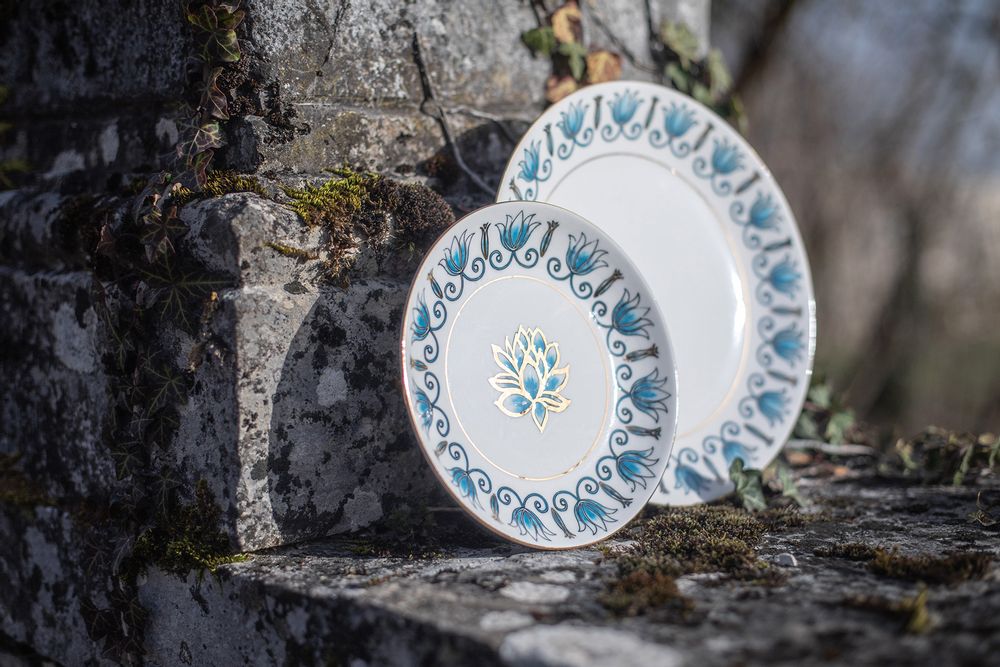 Formal plates - 09O/02 Large Dinner Plate 26 cm - MAISON MANOÏ
