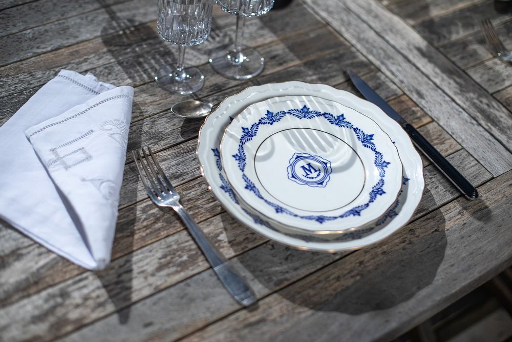 Formal plates - 18 cm Dessert Plate - MAISON MANOÏ