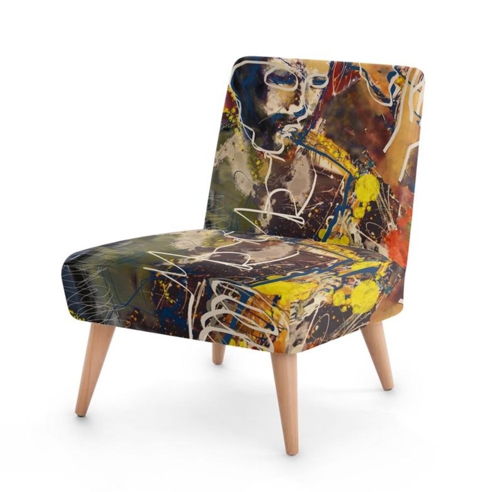 Office furniture and storage - ARTY ARMCHAIR several models possible - L'ATELIER D'ANGES HEUREUX