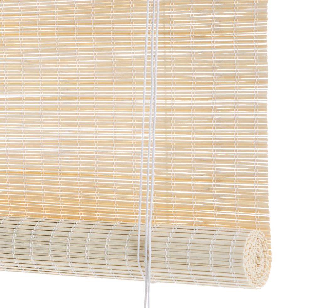 Curtains and window coverings - Light privacy bamboo roller blind - COLOR & CO