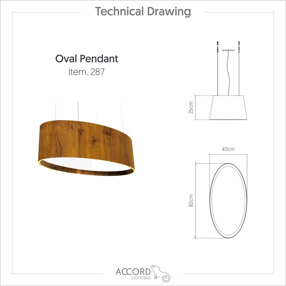 Hanging lights - Oval Collection - ACCORD LIGHTING
