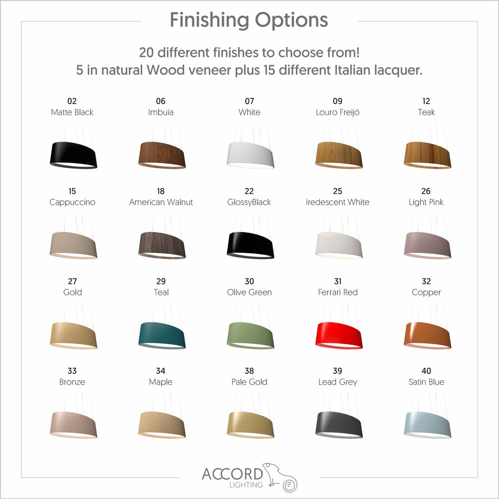 Hanging lights - Oval Collection - ACCORD LIGHTING