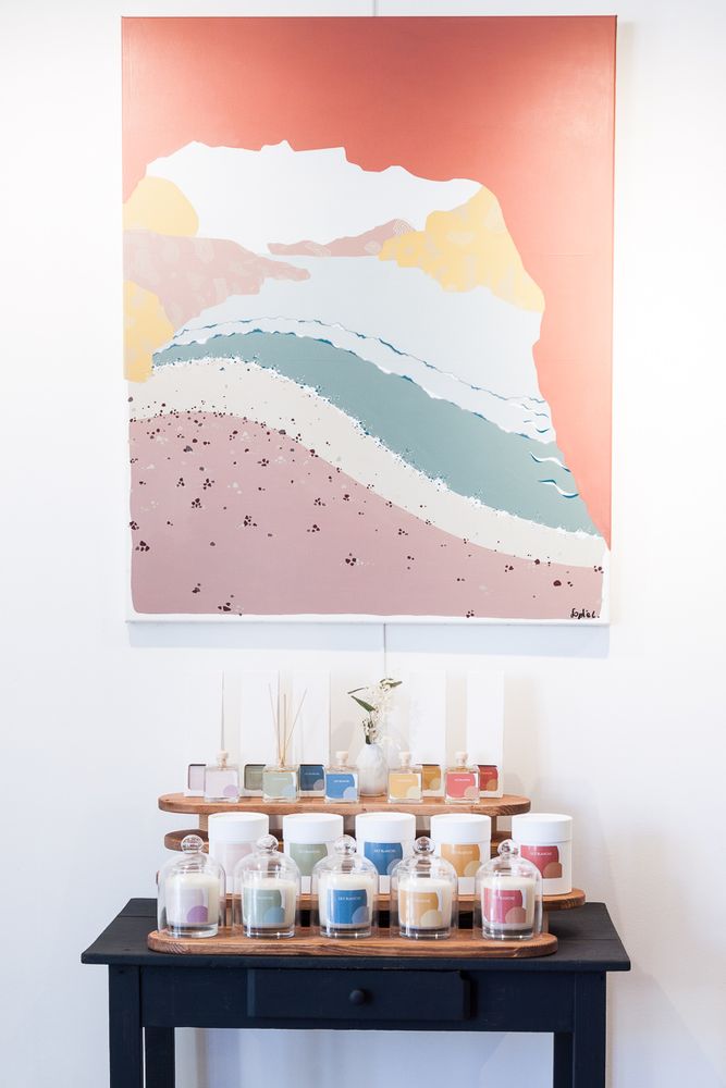 Bougies - BOUGIE BLEUE - LILY BLANCHE